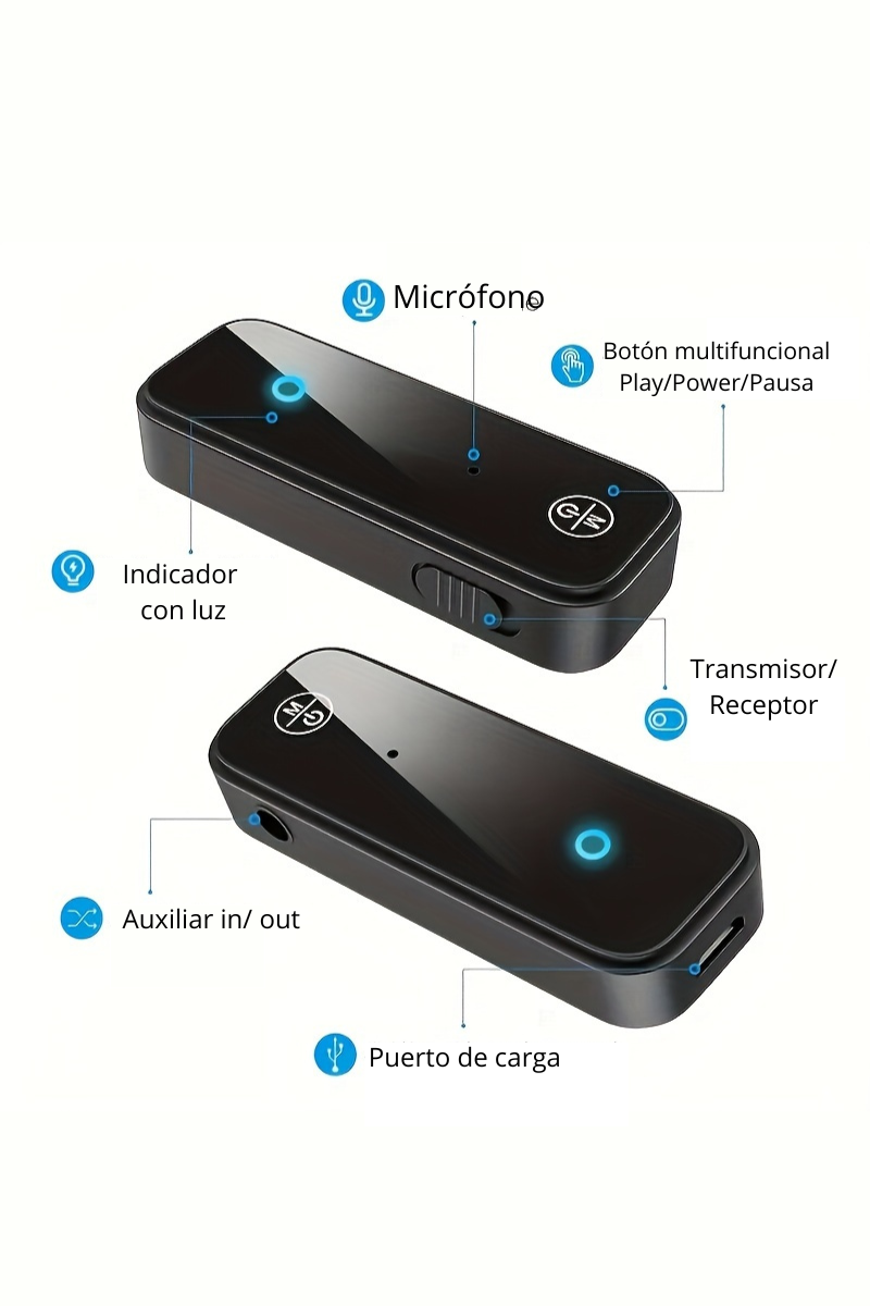 Adaptador Inalámbrico Bluetooth